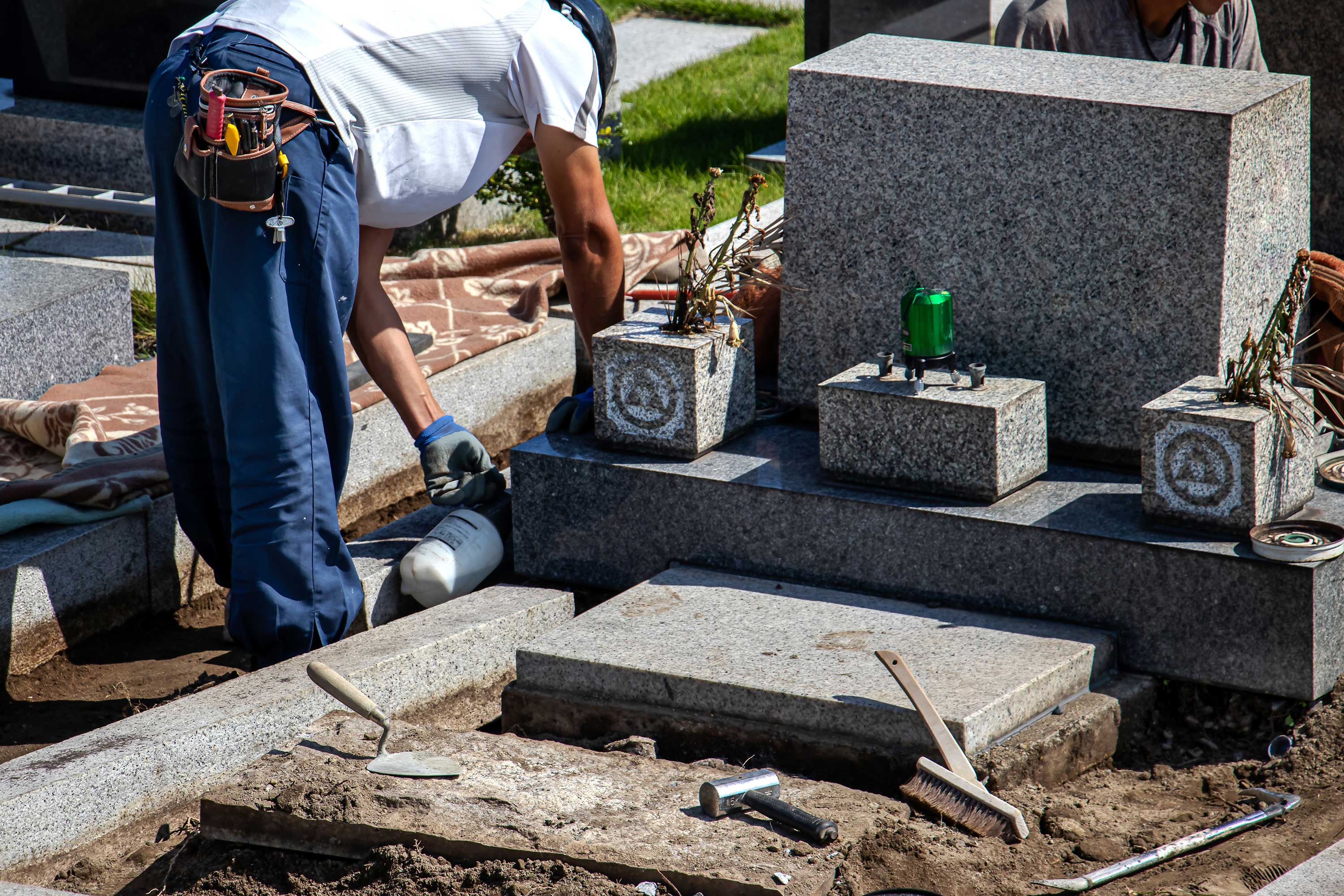 お墓の建立のイメージ